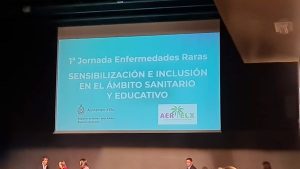 Cartel con el nombre de las jornadas
