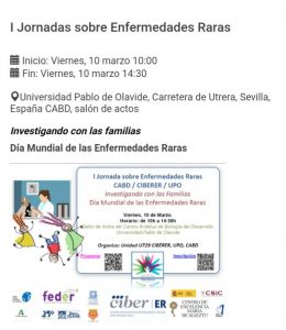 Cartel de la actividad